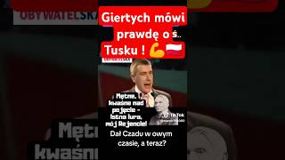 GIERTYCH MA 100 RACJI 👏 💪🤣shorts polityka polish memy [upl. by Kcirb]