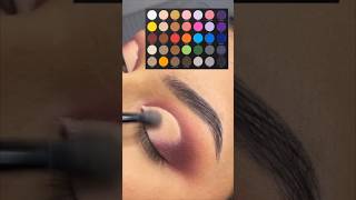 Use this eyeshadow palette🌈 makeuptutorial eyemakeup cosmetics makeuptricks cutcrease trending [upl. by Cobby71]