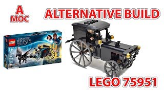 LEGO 75951 Antique car Alternative build for the Grindelwalds Escape review A MOC [upl. by Rothstein743]