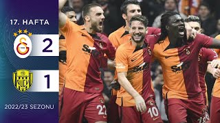 Galatasaray 21 MKE Ankaragücü  17 Hafta  202223 [upl. by Lugar824]