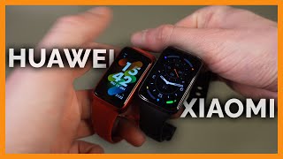 Huawei Band 7 vs Xiaomi Band 7 Pro  Quel est le meilleur bracelet connecté [upl. by Nugesulo]