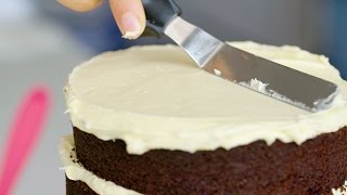 How to make buttercream icing  Cake Creations [upl. by Airakaz]