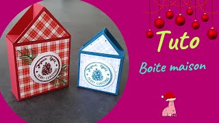 Tuto calendrier de lavent déco noël  boite maison boite n° 30 [upl. by Eliezer]