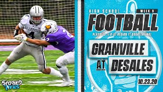 Granville at DeSales 🏈  Playoff Highlight 102320 [upl. by Paluas620]