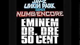 Linkin Park Numb Encore Ft JayZ Dr Dre Eminem and 50 Cent [upl. by Nahtad301]