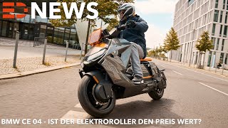 2022 BMW CE 04 Elektroroller Leistung Reichweite Preis Electric Drive News [upl. by Nealey860]