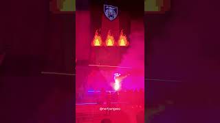 JDTs Boys of Straits Pyro during the JDT 202425 Nike Official Jersey Unveiling Blue Red amp Roar [upl. by Killigrew610]