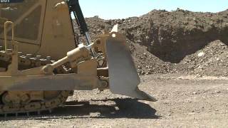 Cat® Grade Control for Dozers  Slot Dozing [upl. by Sukram637]