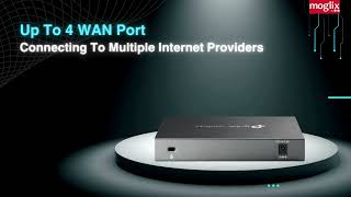 TPLink Omada ER605 Ultimate Gigabit VPN Router Overview [upl. by Eniamret]