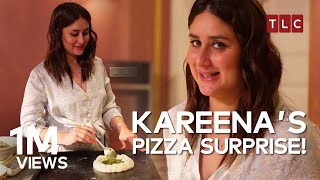 Kareena Kapoor wants to surprise her friends with a delicious pizza  Star vs Food  TLC India [upl. by Haerr]