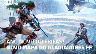 NOVO MAPA E RANQUEADA NO GLADIADORES FF  GARENA FREE FIRE [upl. by Brandie]