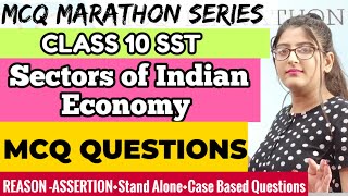 Sectors of indian economy class 10 mcqSectors of indian economyClass 10 SST [upl. by Drud]