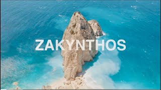 Zakynthos Greece  Cinematic Travel Video  Drone footage 4K  DJI  🇬🇷 [upl. by Ahsinek402]