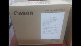 unboxing Canon DR C230 scanner [upl. by Odraccir]