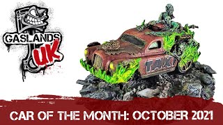 Gaslands UK Car Of The Month Review and Winners October 2021 [upl. by Ogdan761]