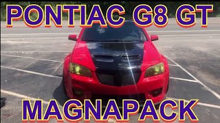 2009 Pontiac G8 GT FULL EXHAUST w Long Tube Headers amp High Flow Cats amp Magnaflow Magnapacks [upl. by Pascal]