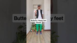 Butterfly  Happy feet legwork Tutorial butterflylegwork afrobeat afrosteptutorial [upl. by Arvo]