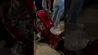 Stunning Custom Low Slung motorcycle Lone Star Rally Galveston 2024 [upl. by Davenport406]