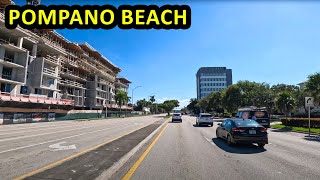 Pompano Beach Florida Driving Through [upl. by Halsey]