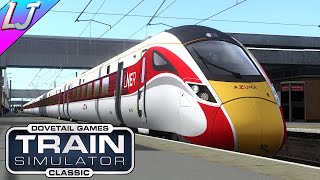 Train Simulator Classic  Class 800 LNER Peterborough to London Kings Cross [upl. by Hadwin]