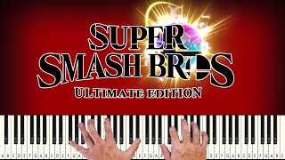 Super Smash Bros Ultimate  Lifelight  PIANO TUTORIAL [upl. by Llorrac648]