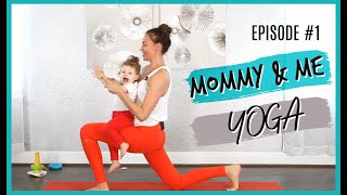 Mommy amp Toddler Me Yoga Workout  Episode1  Liel Cheri Yoga  Nutrition  Lifestyle [upl. by Zirkle]