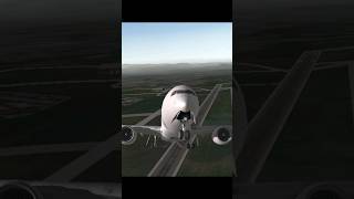 Airbus A350 Takeoff aviation gaming shorts [upl. by Chafee380]