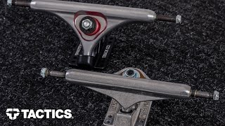 Types of Skateboard Trucks  Skateboard Buying Guide  Tactics [upl. by Nirol]