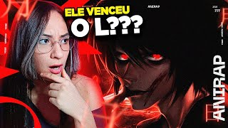 CHOCADA COM ELE ♪ Beyond Birthday Death Note  Eu Venci  AniRap  REACT [upl. by Atirehgram]