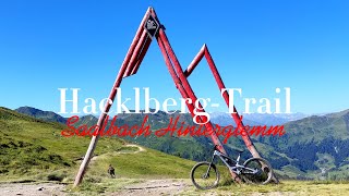 HacklbergTrail  Saalbach Hinterglemm  Komplette Abfahrt [upl. by Burnett295]