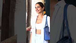 Manushi Chhillar snapped in Bandra [upl. by Lancaster]