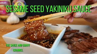 Sesame Seed Yakiniku Sauce  Yakiniku Sauce  Japanese Dipping Sauce  Japanese Yakiniku  Yakiniku [upl. by Willock574]