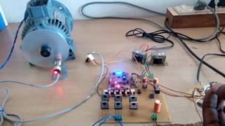 Three phase Induction Motor Speed controller using TMS320F28027 [upl. by Cally]