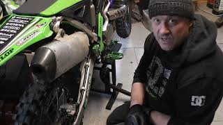 Motorcycle back brake not working How to bleed a rear brake [upl. by Hardman]