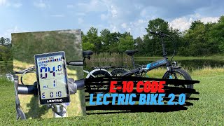 Lectric Bike 20 ST E10 error code LCD replacement [upl. by Yehs775]