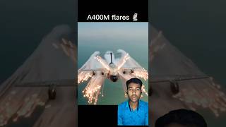 AC 130 flares A400M flares 😱 shorts youtubeshorts viralshorts [upl. by Ahsetal]