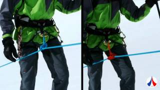 Alpinisme techniques et sécurité sur un glacier  How to cross glaciers safely [upl. by Lzeil528]