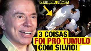 DETALHE NO TUMULO DE SILVIO SANTOS SURPREENDEU TODOS 3 Coisas foram levadas pro tumulo com Silvio [upl. by Intisar872]