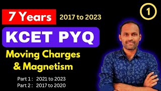 KCET PYQs  Moving Charges amp Magnetism kcetpyq kcet kcetphysics pyq [upl. by Lorenzo313]