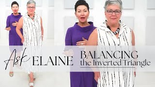 Ask Elaine  Balancing the Inverted Triangle [upl. by Nois]