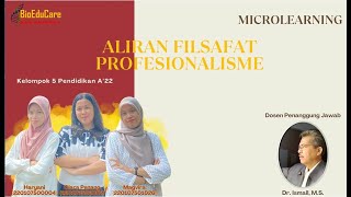 FILSAFAT PROFESIONALISME ║ Haryanai Clara PenangMagvira [upl. by Summer]