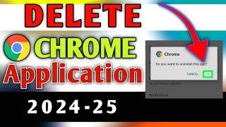 How To Delete Google Chrome Application 2024  how to uninstall chrome in mobile without root [upl. by Radack598]