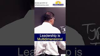 Leadership is multidimensional leadership ias  S Ansari  Lukmaan Ias [upl. by Tychon607]