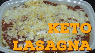 KETO LASAGNA eggplant [upl. by Evadne966]