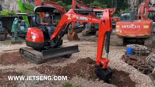 KUBOTA U353131XX MINI EXCAVATOR [upl. by Esirtal]