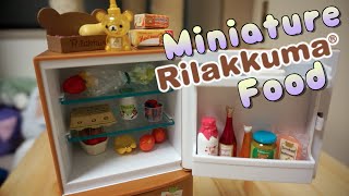 Rilakkuma ReMent Fridge  Natural Market Full Set Unboxing amp Close ups [upl. by Norabal]