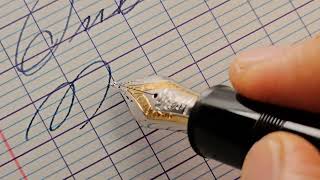 My 2023 list of Best Fountain Pens Montblanc 149 Platinum Medium Writing Joy [upl. by Ortiz]