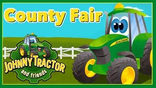 Johnny Tractor and Friends County Fair  Interactive Storybook App With Tractors amp Farm Animals [upl. by Sly]