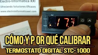 ⏩Cómo y Por qué ✅ CALIBRAR ✅ TERMOSTATO STC1000 Control de Temperatura Incubadoras [upl. by Seadon213]