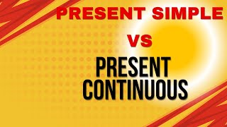 Ushtrime Present Simple vs Present Continuous [upl. by Harbed]